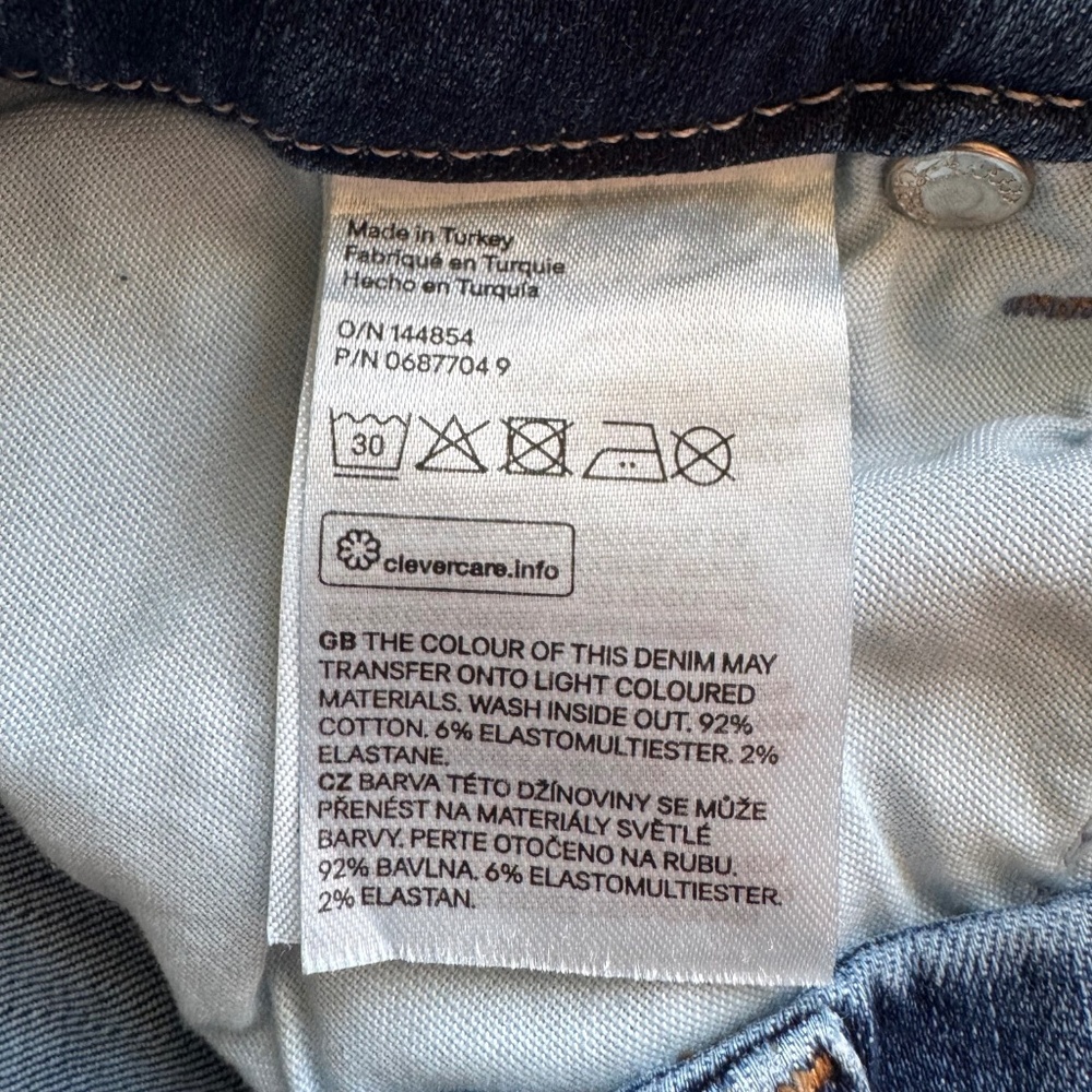 & DENIM Super skinny ankle high waist jeans size 26 - Picture 6 of 9